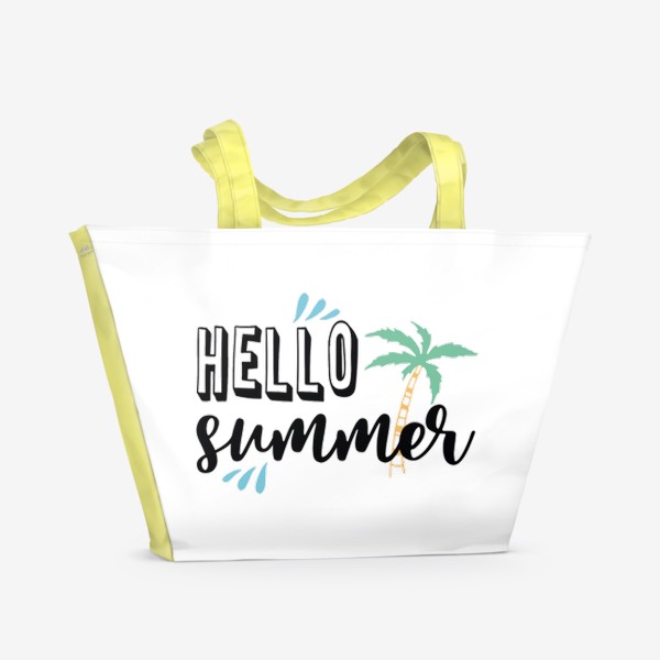 Пляжная сумка &laquo;Hello summer&raquo;