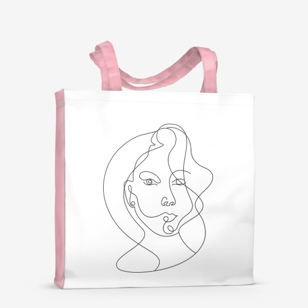 Сумка-шоппер «Портрет девушки в стиле Матисса»