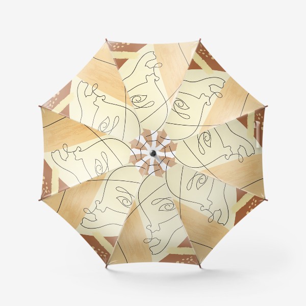 Зонт «Принт для футболки»