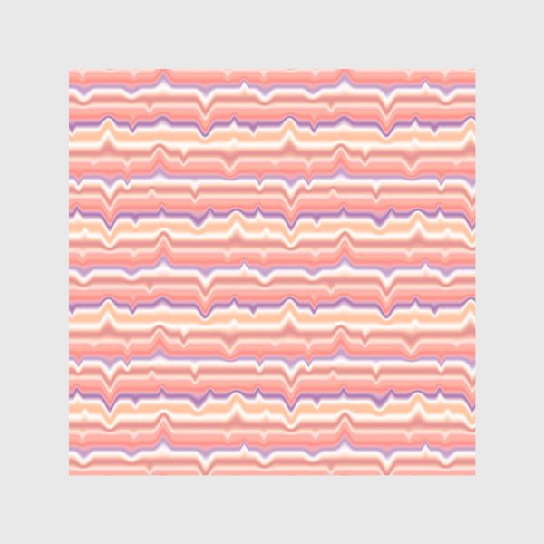Скатерть «Муаровые переливы (с цветом 2024 года - Персиковый пух)»