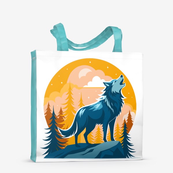 Сумка-шоппер «Одинокий Волк»