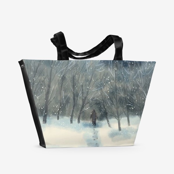 Пляжная сумка «Зимняя рапсодия»