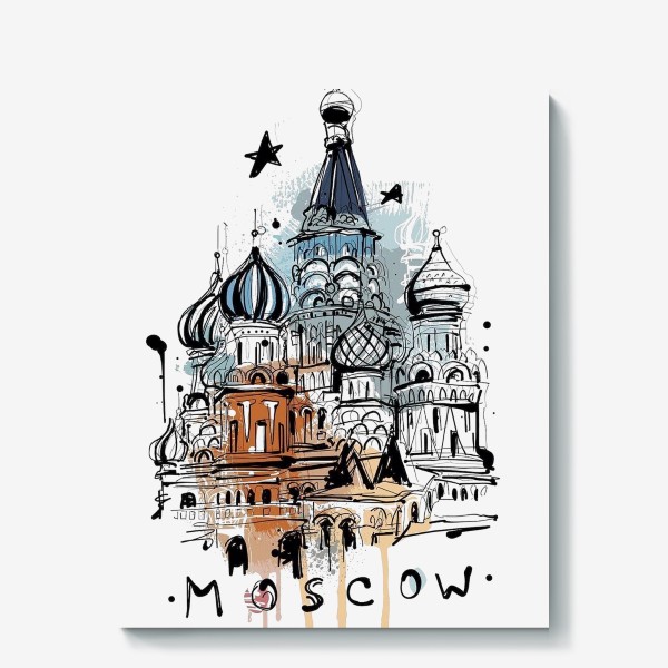 Холст «Москва»