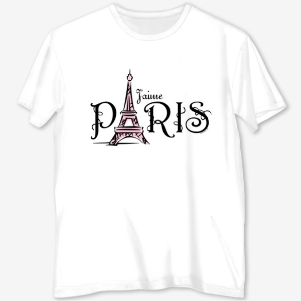 Футболка с полной запечаткой «Париж»