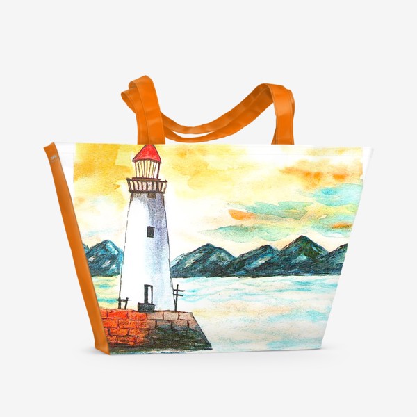 Пляжная сумка «маяк»