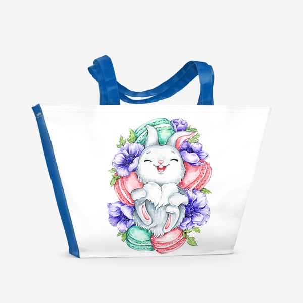 Пляжная сумка «Милый зайка »