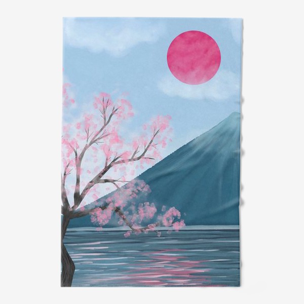 Полотенце «Японский пейзаж»