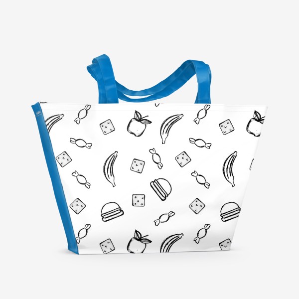 Пляжная сумка «Школьный перекус»