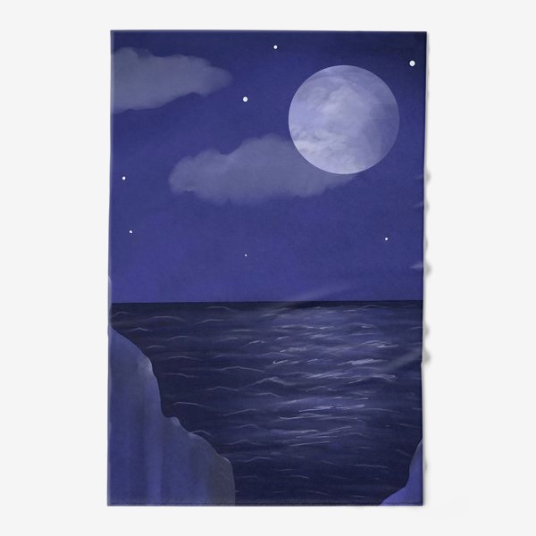 Полотенце «Ночь на море»