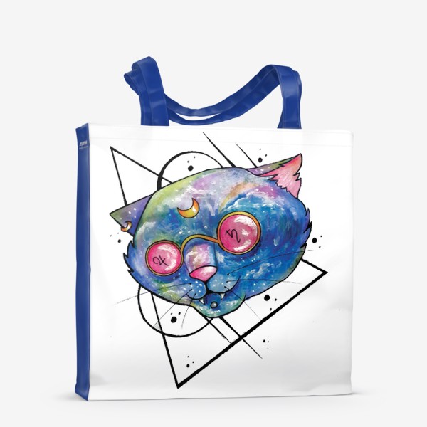 Сумка-шоппер «космический кот»