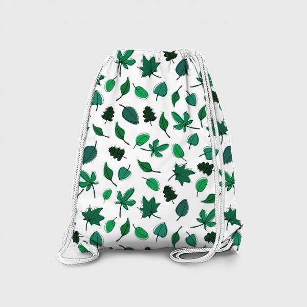 Рюкзак «Листья паттерн»