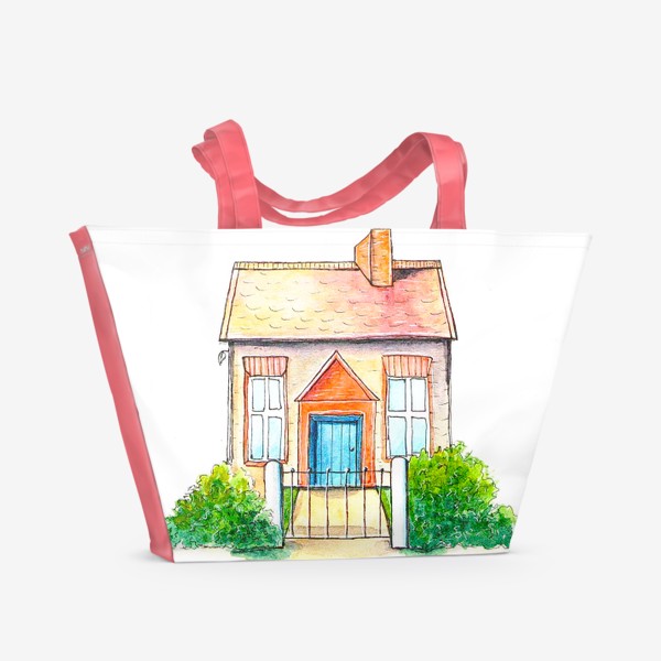 Пляжная сумка «домик»