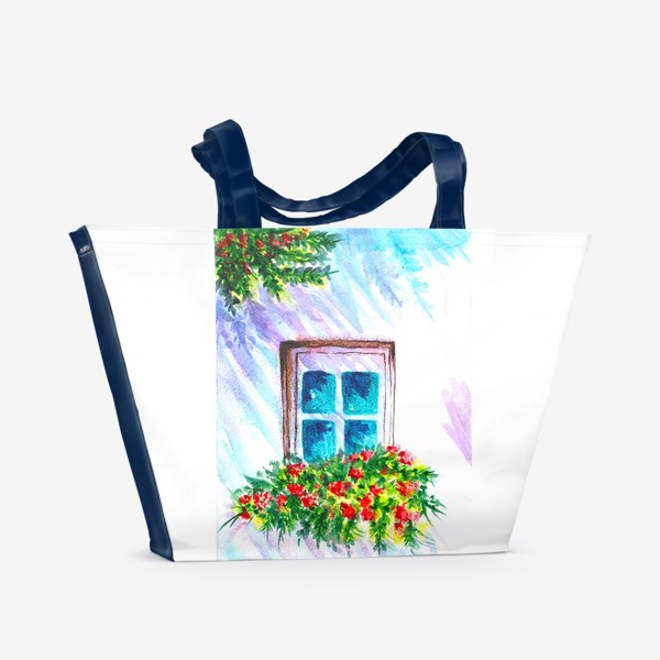 Пляжная сумка «окно»
