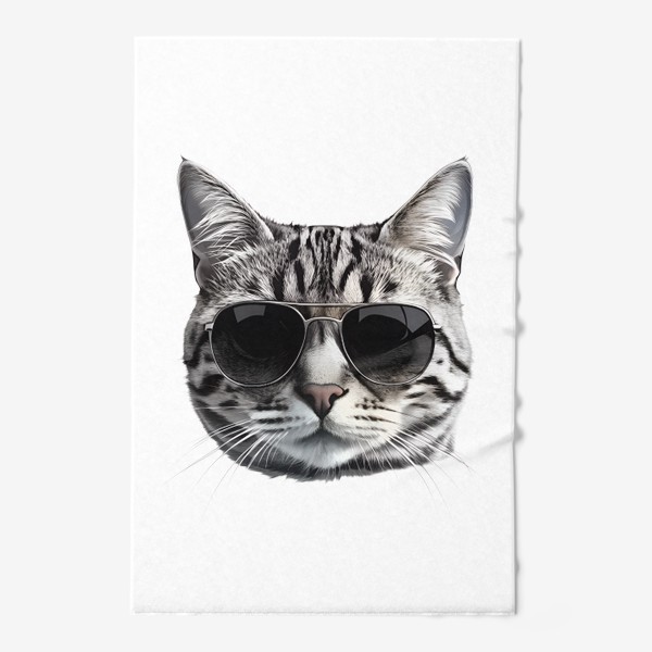 Полотенце «Кот в солнцезащитных очках»