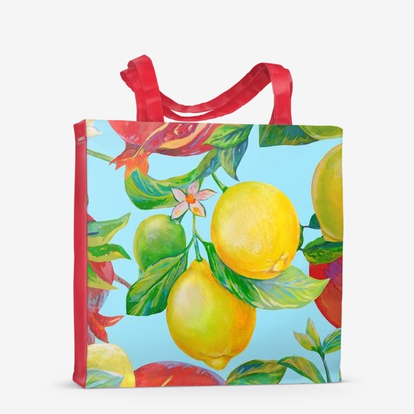 Сумка-шоппер «Лимоны и Гранаты»