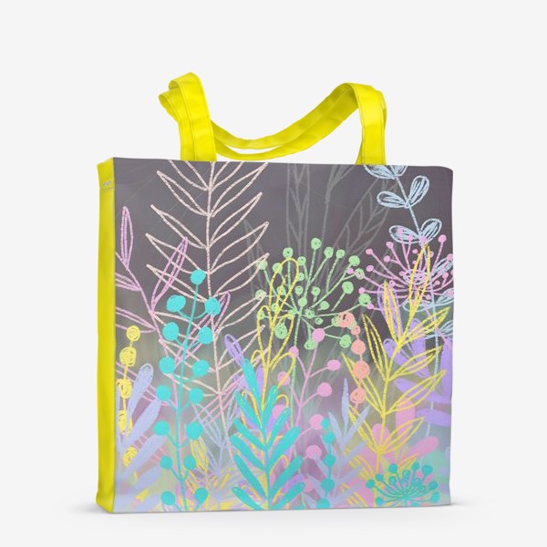Сумка-шоппер «Растения абстрактные»