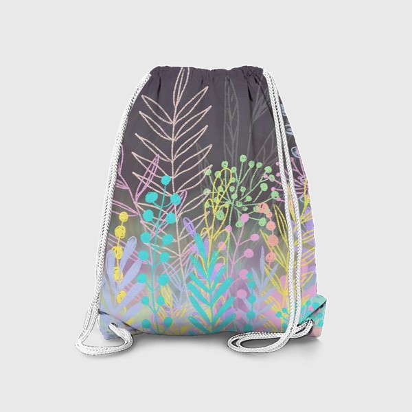 Рюкзак «Растения абстрактные»