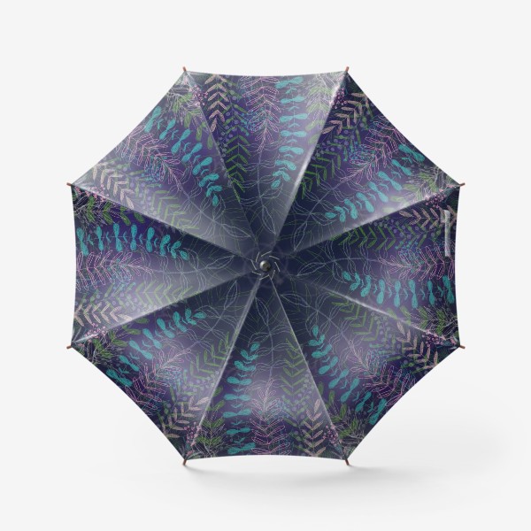 Зонт «Растительный абстрактный орнамент»