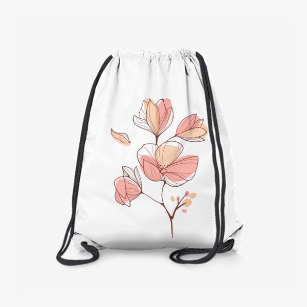 Рюкзак «Летний цветочный принт.»