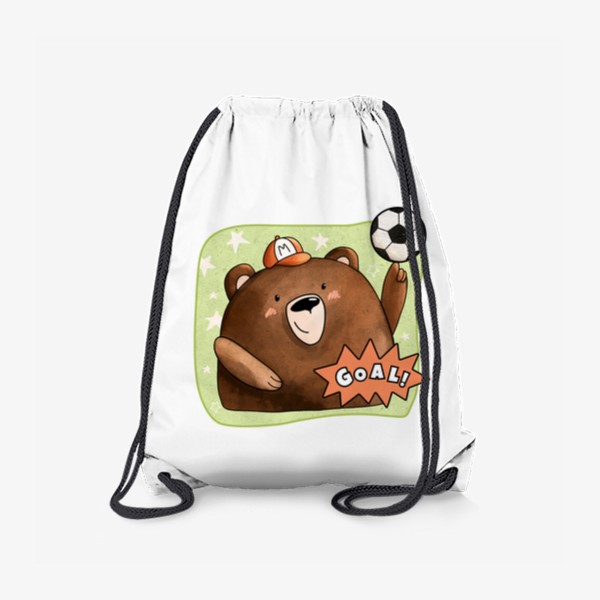 Рюкзак «Медведь футболист»