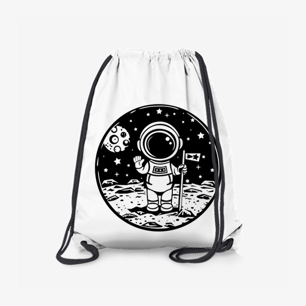 Рюкзак «Космонавт на луне»