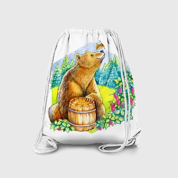 Рюкзак «Мишки очень любят мед»