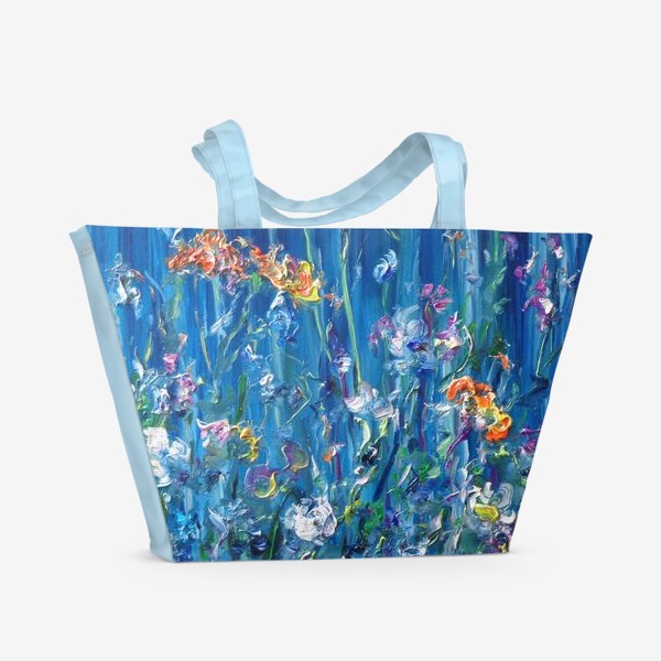 Пляжная сумка &laquo;Луговые цветы&raquo;
