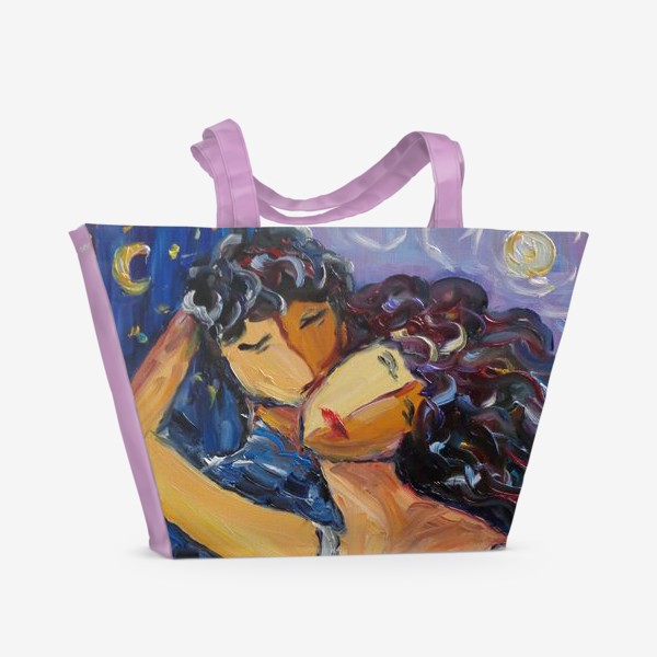 Пляжная сумка «Поцелуй ночи»