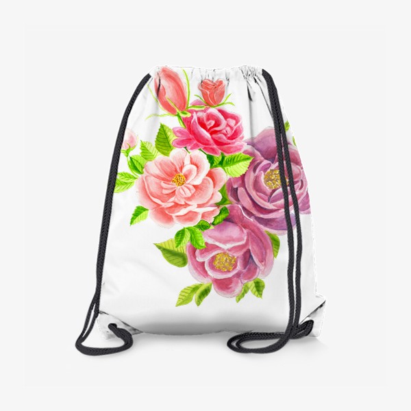 Рюкзак «Цветы шиповника»