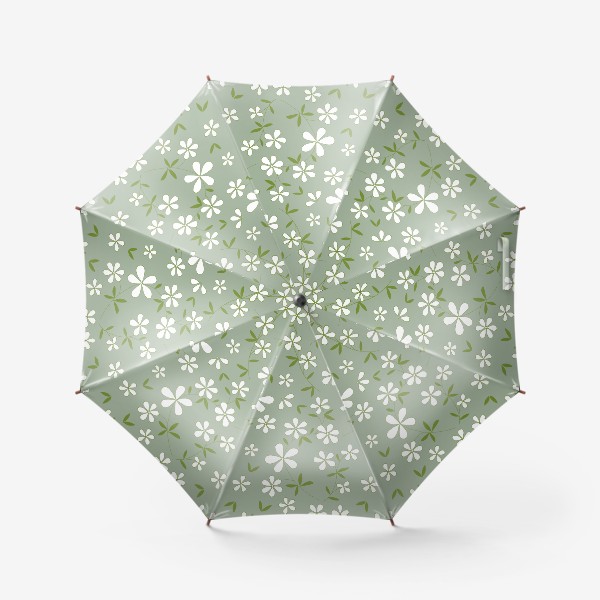 Зонт «Белые ромашки»