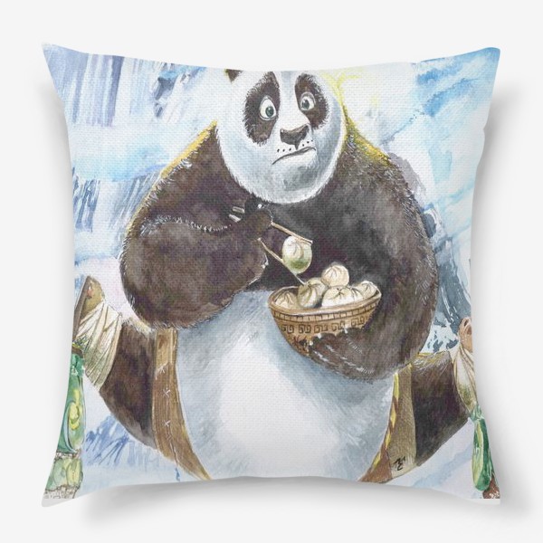 Подушка «Панда Кунг-фу»