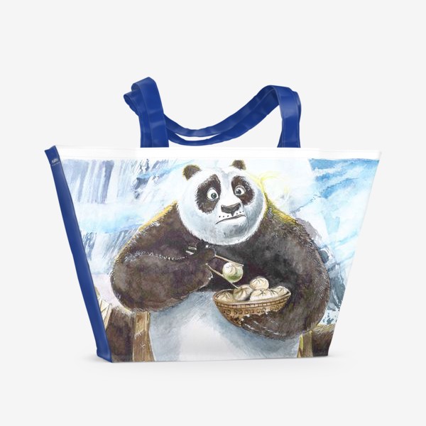 Пляжная сумка «Панда Кунг-фу»