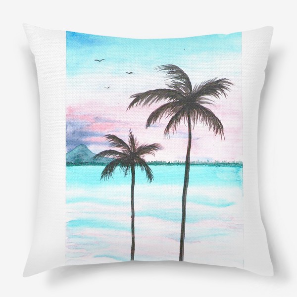 Подушка «пальмы»