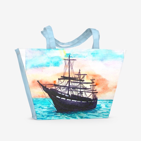 Пляжная сумка «море»