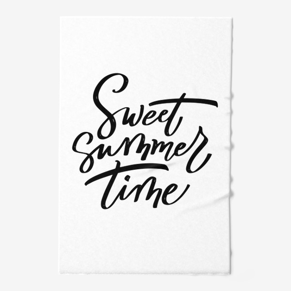 Полотенце «Летняя надпись: Sweet summer time»