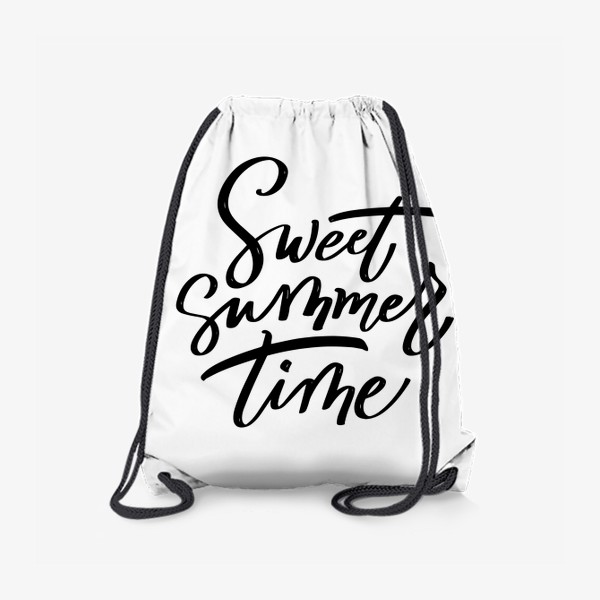 Рюкзак «Летняя надпись: Sweet summer time»
