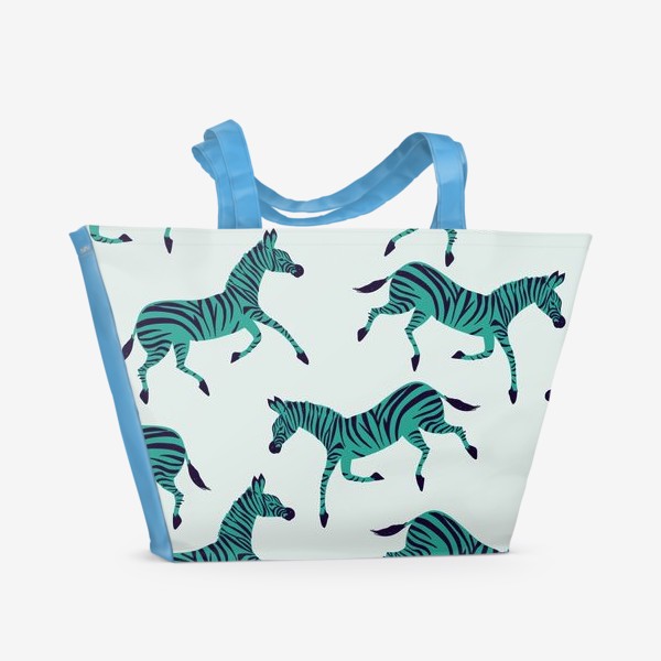 Пляжная сумка «Зебры»