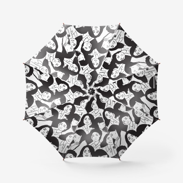 Зонт «Черно-белое настроение»