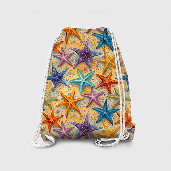 Рюкзак «Паттерн морские звёзды»