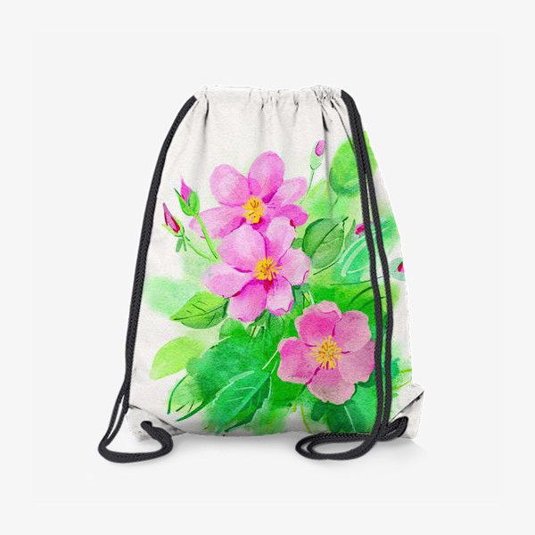 Рюкзак «цветы шиповника»