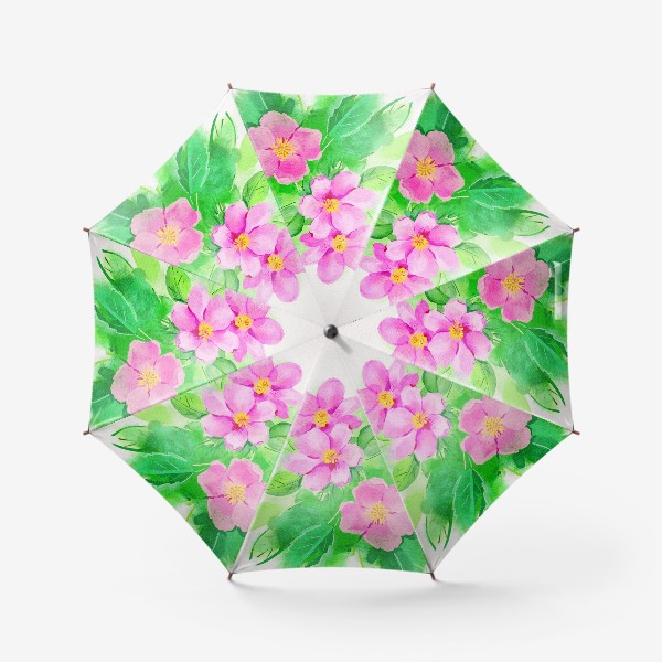 Зонт «цветы шиповника»