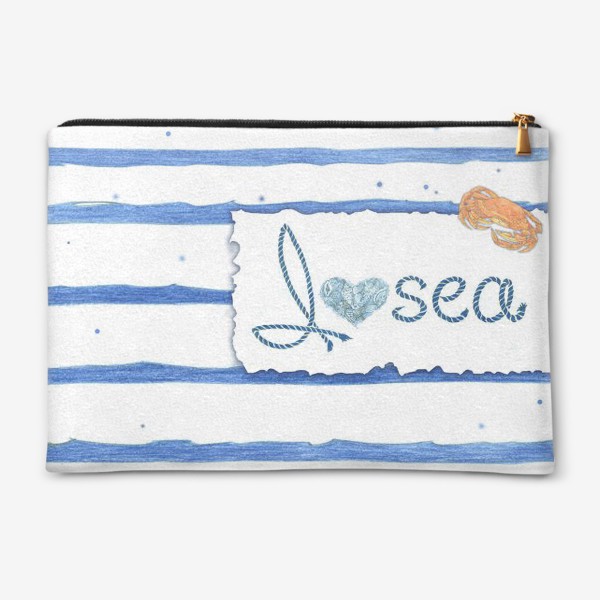 Косметичка «I love sea»
