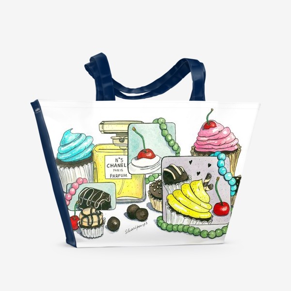 Пляжная сумка «Девочковые радости»