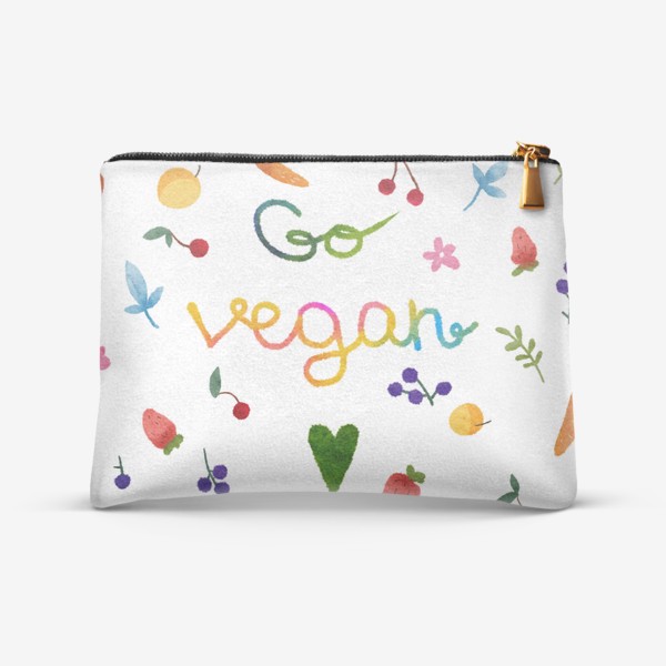 Косметичка «Go vegan»