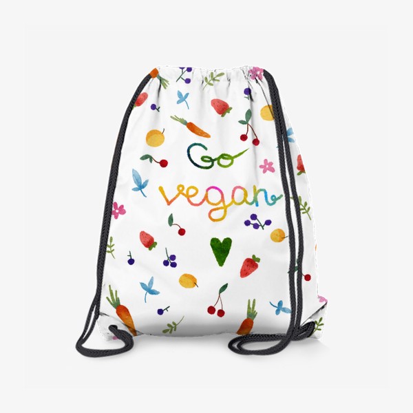 Рюкзак «Go vegan»