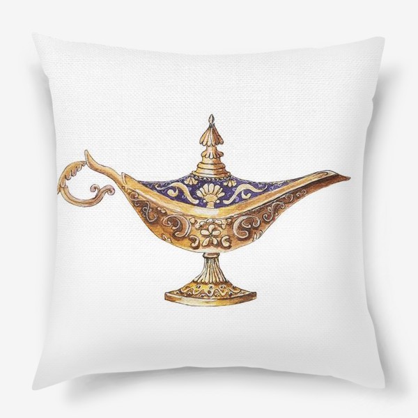 Подушка «Волшебная лампа Алладина.»