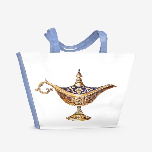 Пляжная сумка «Волшебная лампа Алладина.»