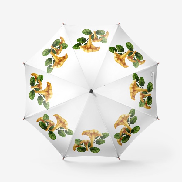 Зонт «Грибы лисички»