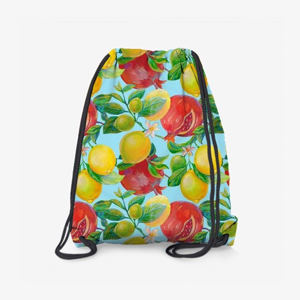 Рюкзак «Сочные Гранаты и Лимоны»