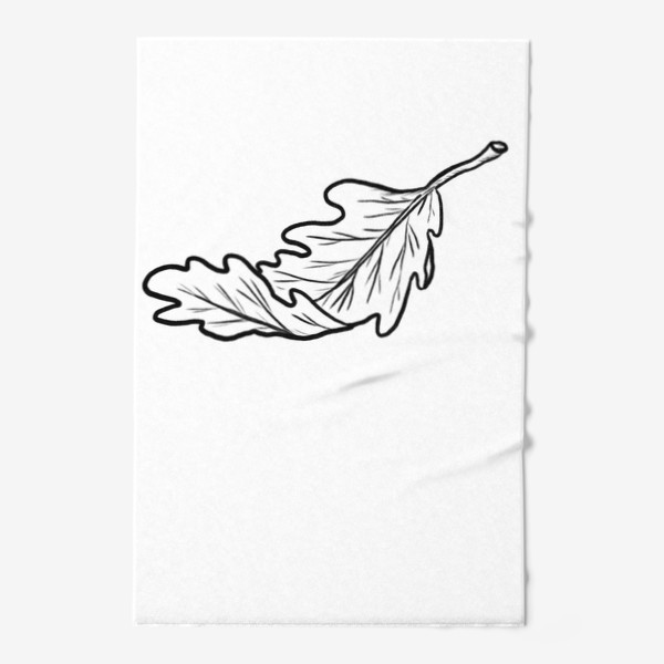 Полотенце «Лист дуба»